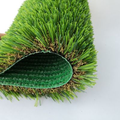 16800stitches/m2 밀도 녹색 U 모양 합성 잔디 높은 Dtex와 녹색 색상