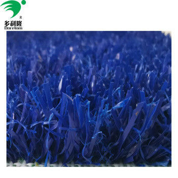 16800 밀도의 붉은 노란색 보라색 파란색과 분홍색의 다채로운 인공 잔디 잔디