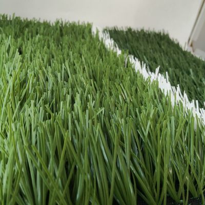 단일 필라멘트 PE 야외 축구장 잔디 고밀도 16/10cm 꿰매기 속도