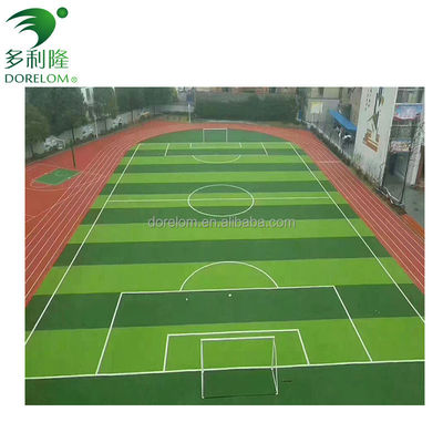 축구 경기장 잔디로 스포츠 바닥을 업그레이드합니다.