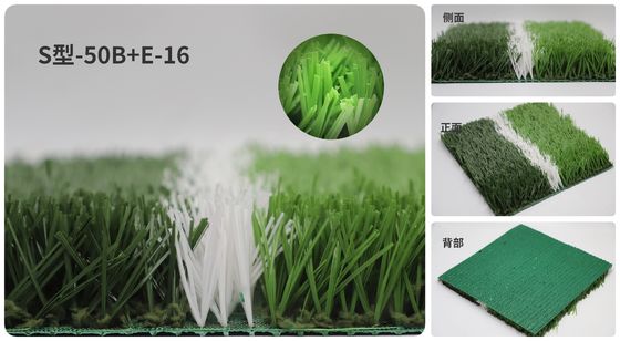 내구성 건축 녹색 PE 12000 DTEX 축구 경기장용 합성 잔디 잔디