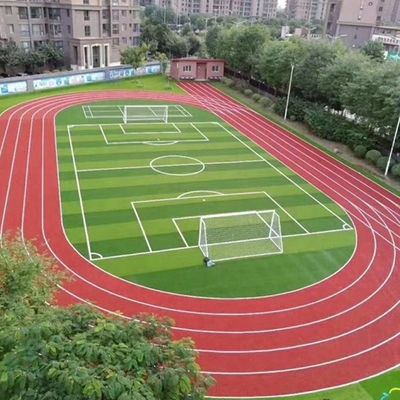 자외선 안정화 PE 50mm 높이 5면 축구 축구 잔디 S C 모양 풋살 잔디