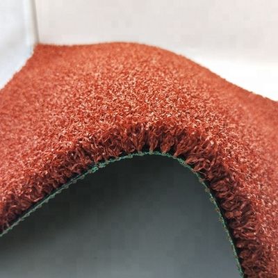 15mm 높이의 SPU 뒷받침 인위 잔디