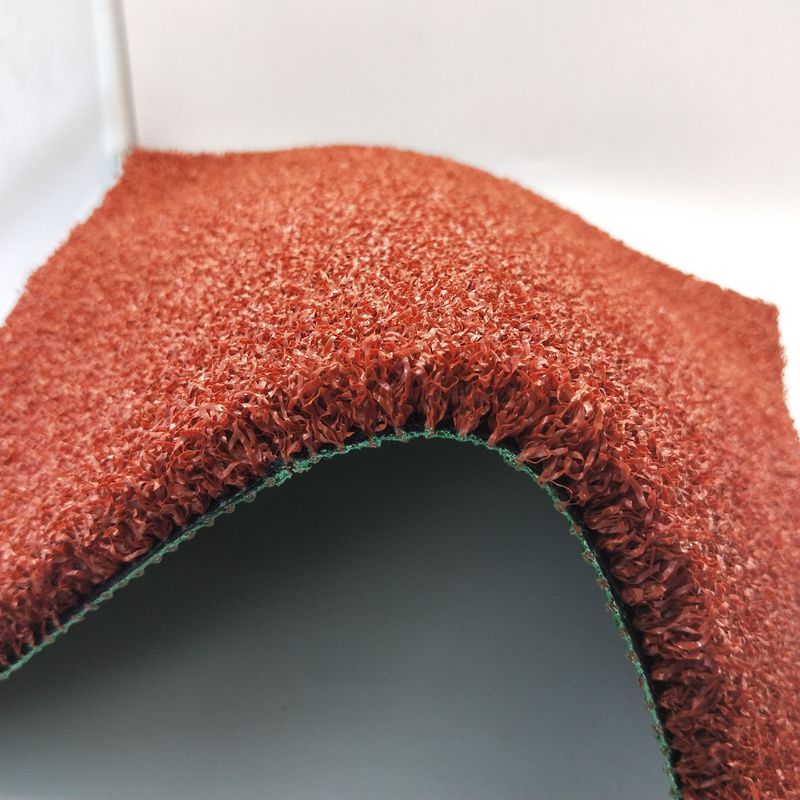 높이 10mm-15mm 레드 인공 잔디 배드민턴 달리기 경로 및 트랙 스포츠 배드민턴